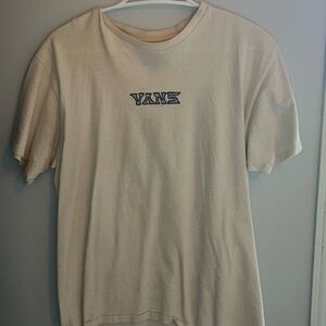 Vans Cream Short Sleeve Graphic Tee